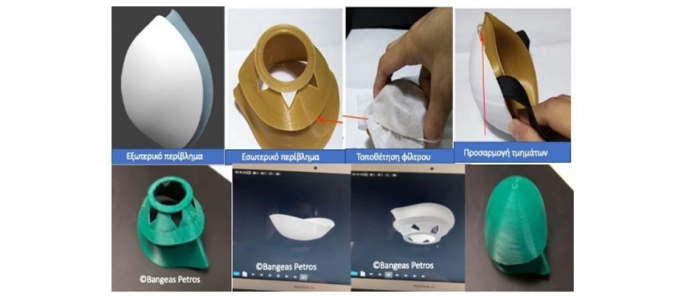 Θεσσαλονίκη: Γενικός χειρουργός σχεδίασε μάσκες νανοτεχνολογίας για τον κορωνοϊό